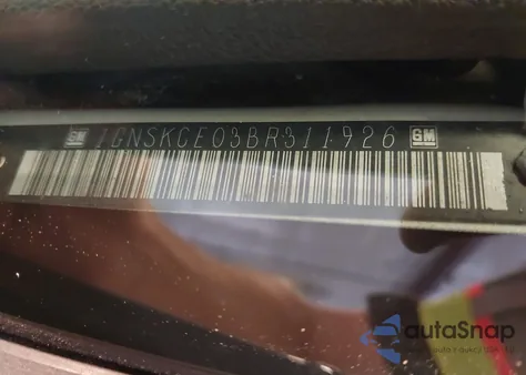 2011 Chevrolet Tahoe Ltz z USA, uszkodzony, nr VIN 1GNSKCE03BR311926